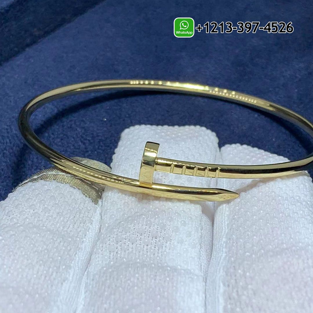 Cartier Juste Un Clou 18k Yellow Gold Small Model Nail Bracelet B6062617