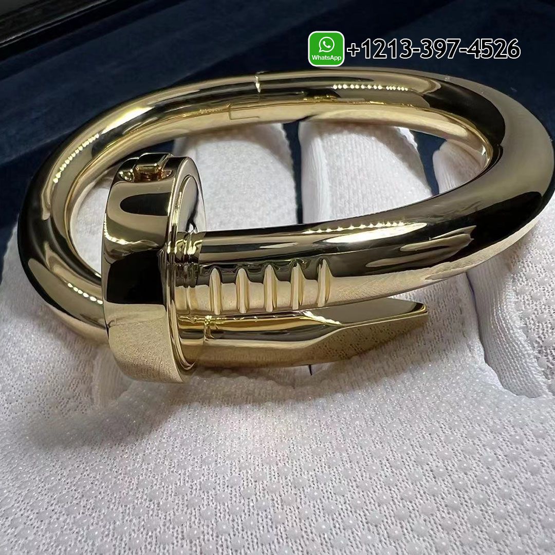 Cartier Juste un Clou 18k Yellow Gold Large Model XL Nail Bracelet N6039717