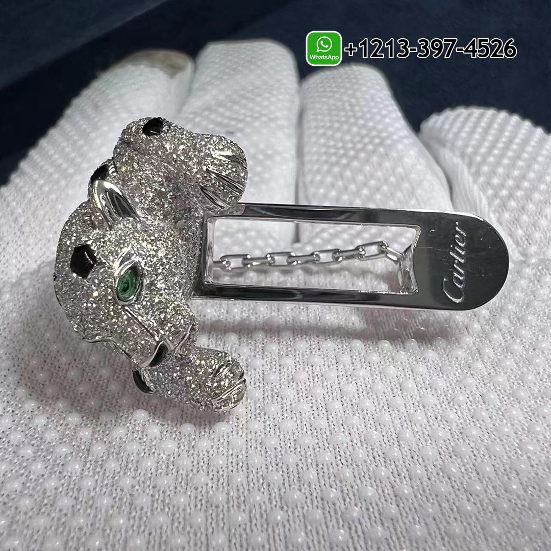 Panthère de Cartier Pocket Gem in Rhodium-Finish 18K White Gold OG000175