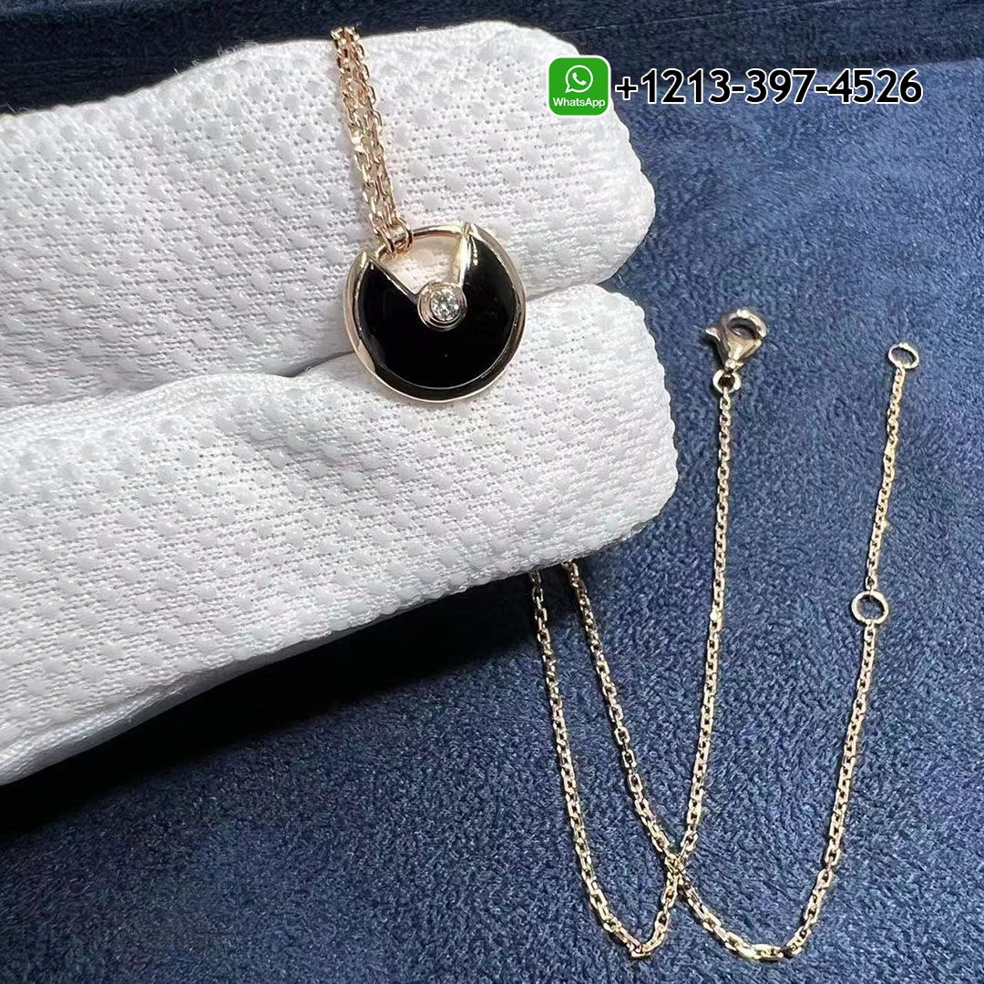 Amulette De Cartier Necklace XS Model Onyx – B7224558