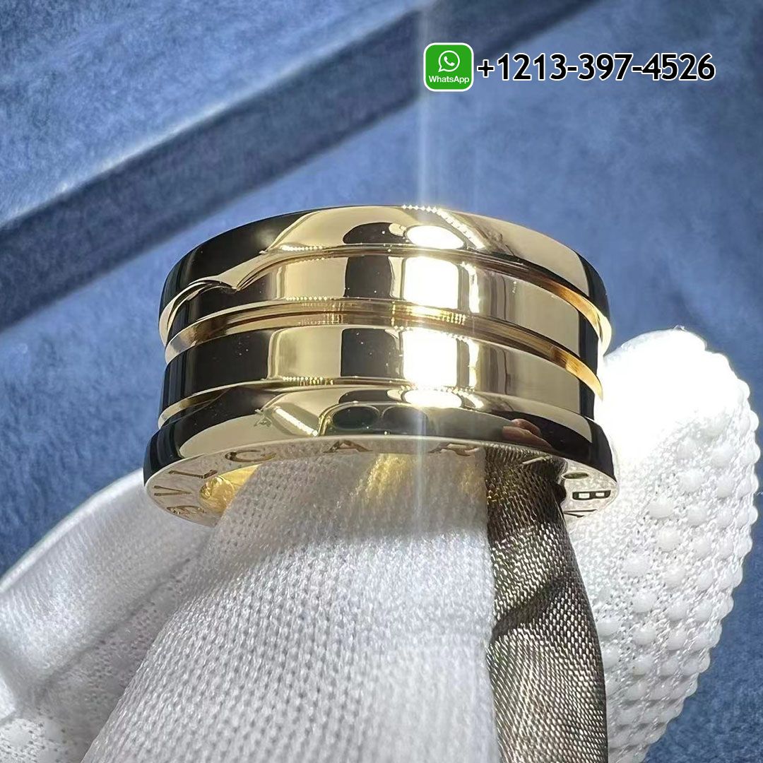Bvlgari B.Zero1 4-Band 18K Yellow Gold Band Ring
