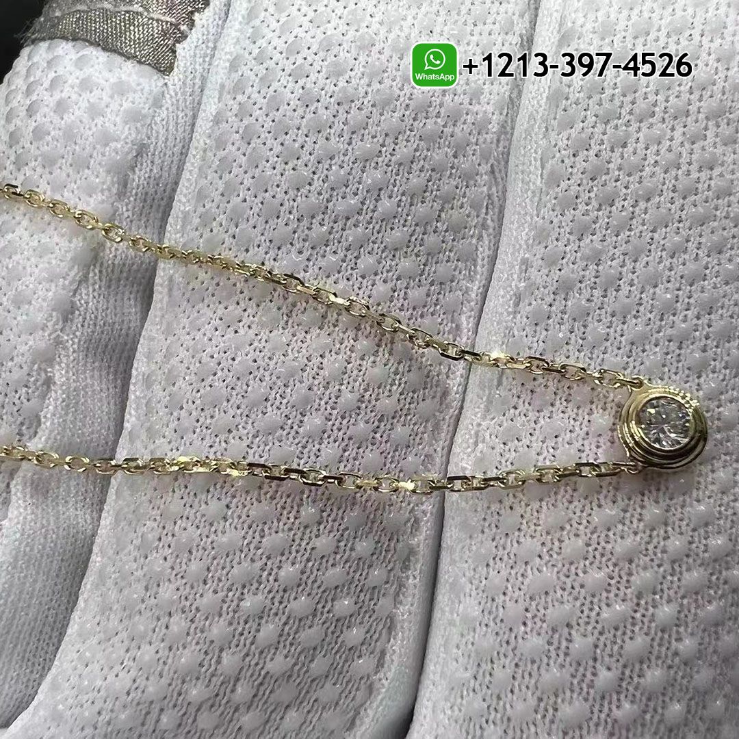 Cartier Diamants Légers Necklace LM Yellow Gold – B7215500