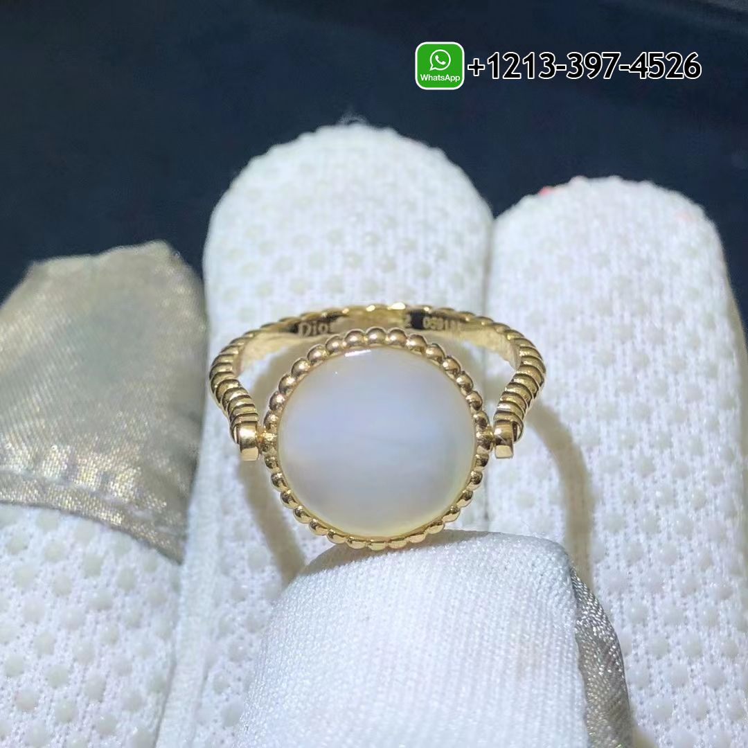 Dior Rose Des Vents 18K Yellow Gold Ring – JRDV95038_0000