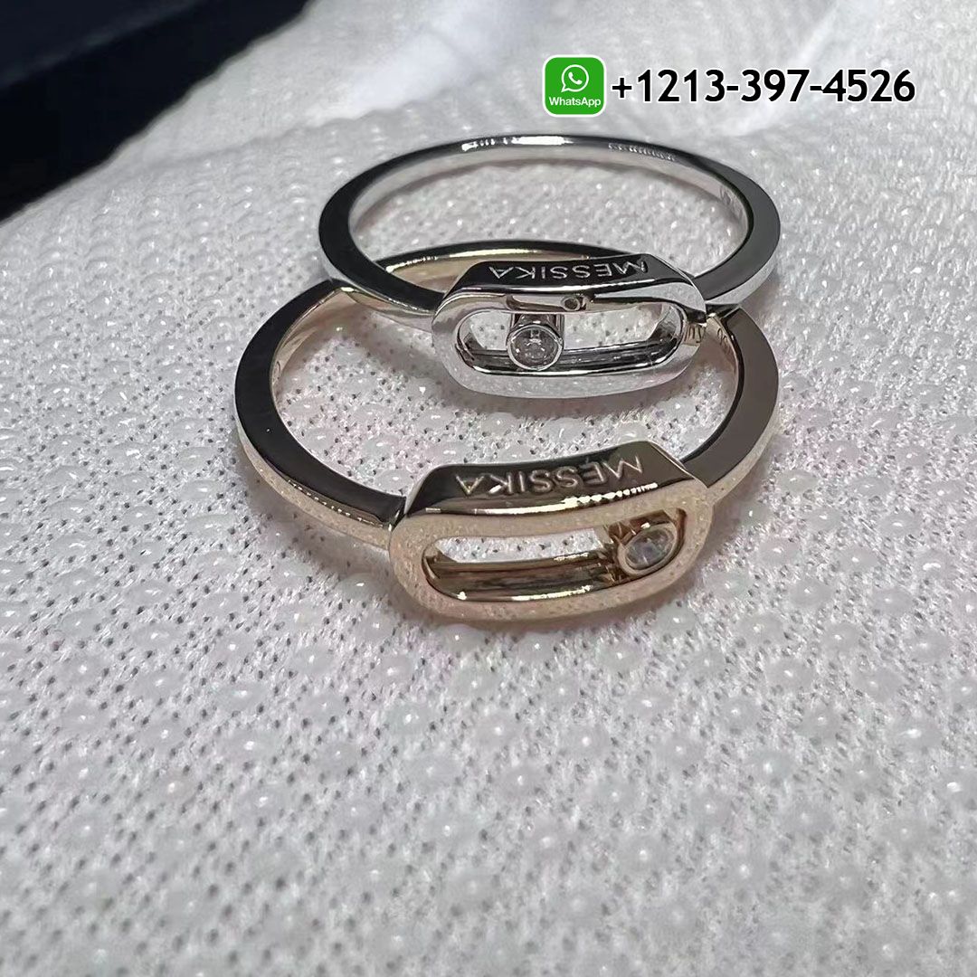 Messika Move Uno 18K White Gold Ring