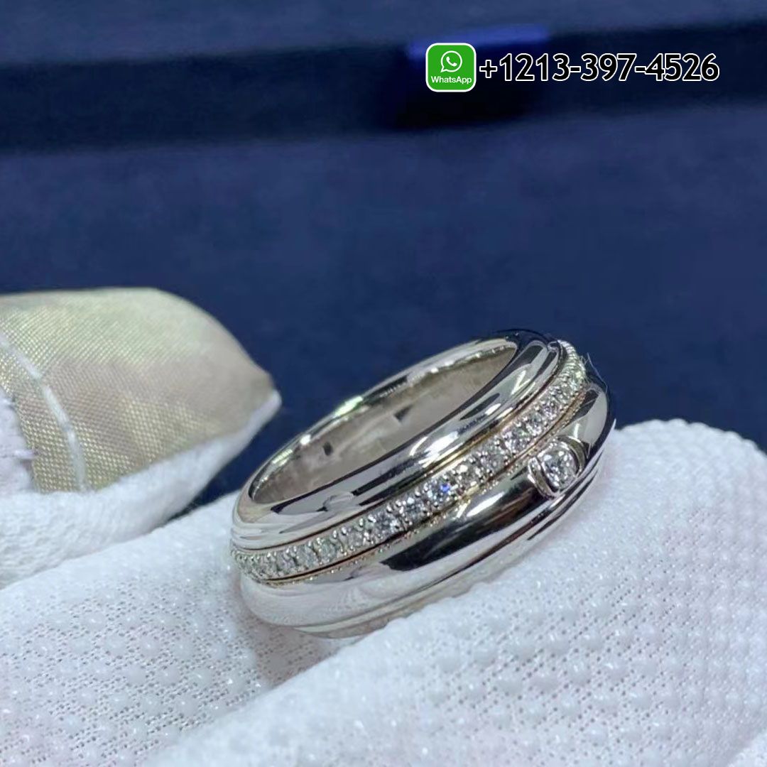 Piaget Possession 18K White Gold Diamonds Ring G34P8A00