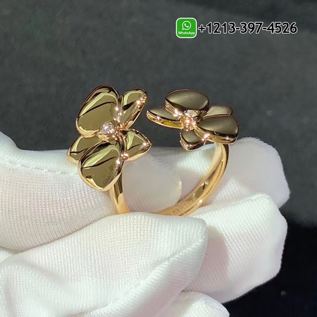 Cartier Caresse d’Orchidées Par Cartier 18K Rose Gold Ring B4083200