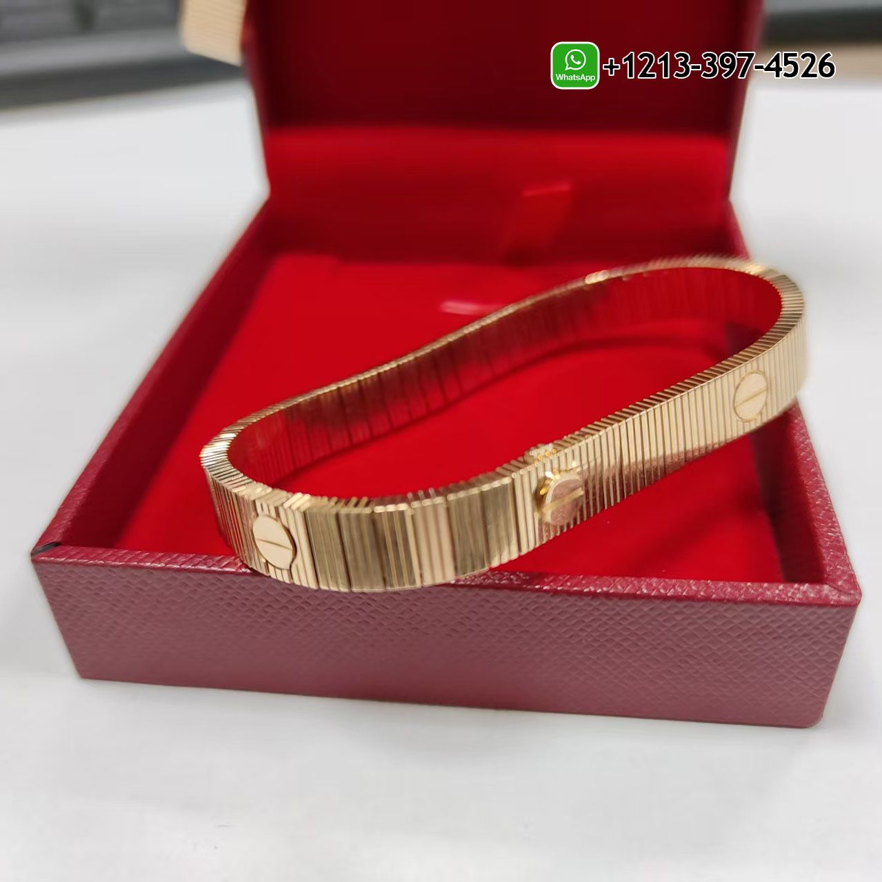 Cartier LOVE Unlimited Flexible 18k Yellow Gold Bracelet B6088917